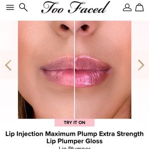 Too Faced Lip Injection Maximum Plump Gloss
